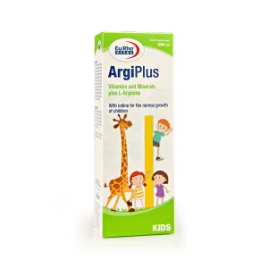 شربت آرژی پلاس کودکان یوروویتال EuRho Vital ArgiPlus Syrup