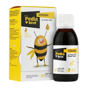 شربت ضدسرفه پدیابست Pedia Best Cough Syrup