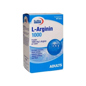 قرص ال آرژنین ۱۰۰۰ یوروویتال Eurho Vital L-Arginin 1000