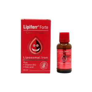 قطره آهن لیپیفر فورت 30 میلی لیتری Lipiferr Forte Oral Drops