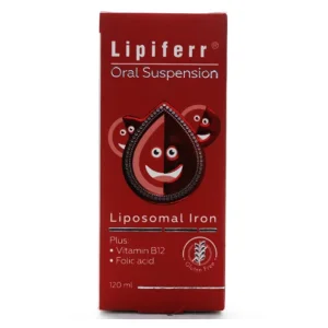 قطره آهن لیپیفر فورت 120 میلی لیتر Lipiferr Forte Oral Drops