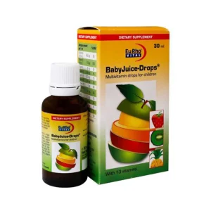 قطره مولتی‌ویتامین بیبی جویس یوروویتال EuRho Vital BabyJuice Drops