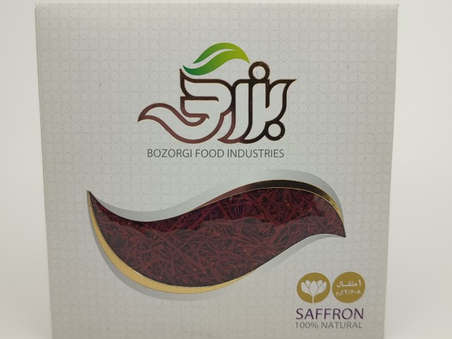 زعفران سرگل ممتاز وزن  یک مثقال (4.608 گرم)