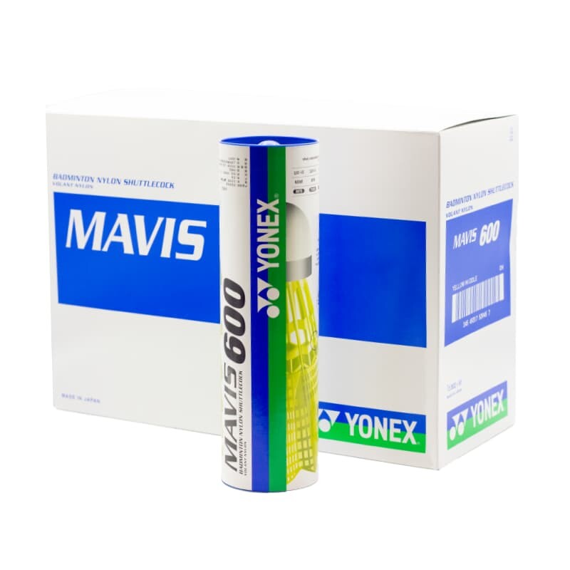 توپ بدمینتون یونکس مدل ماویس 600 | اورجینال | مجموعه 10 بسته ای