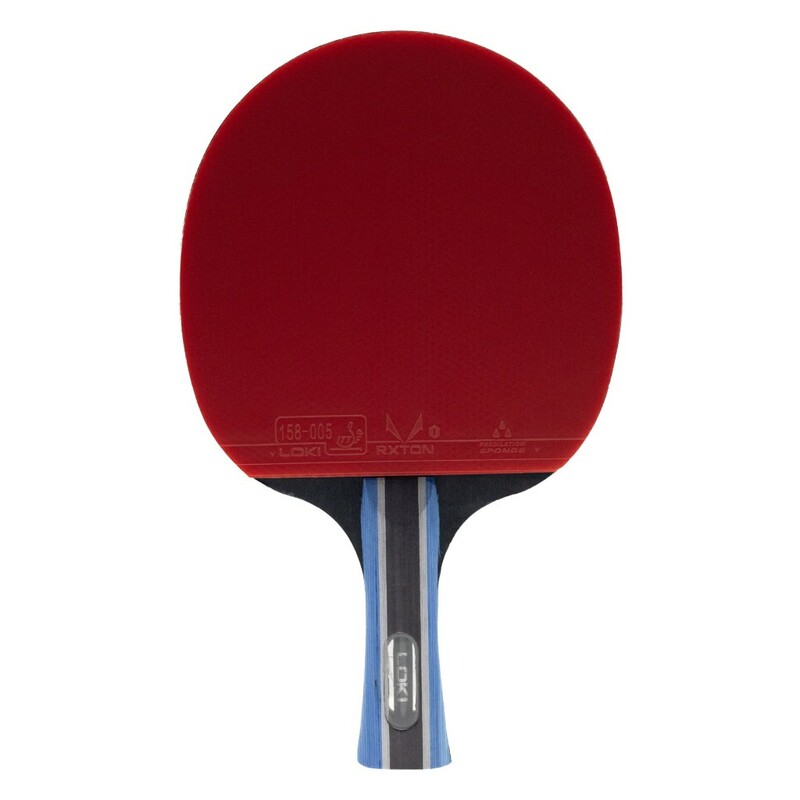 راکت پینگ پنگ لوکی کیف دار 2 ستاره کربن دار | اورجینال | LOKI TABLETENNIS KIRIN STAR,S