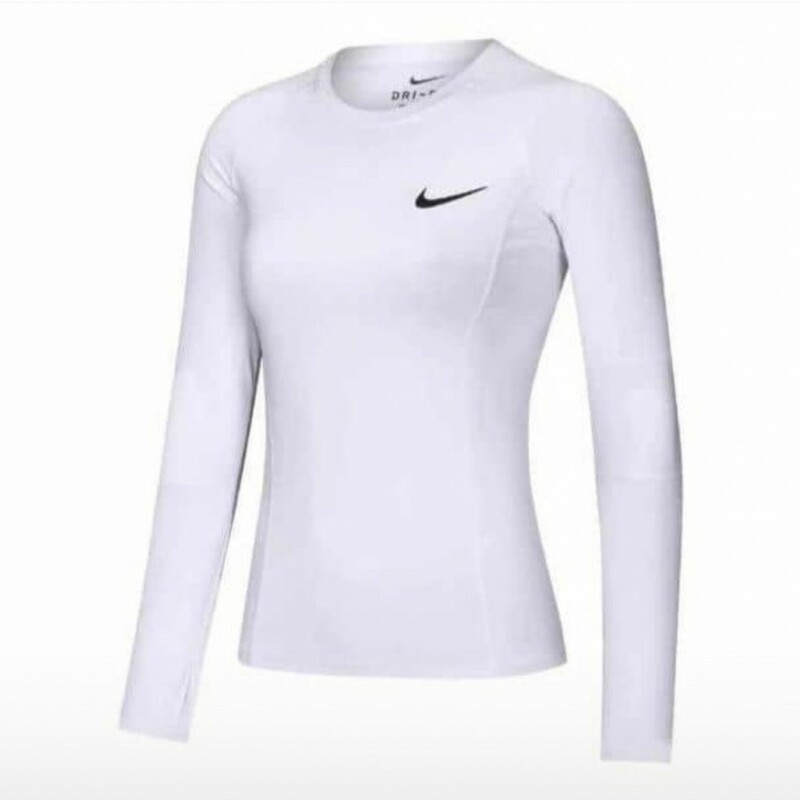 بولیز فینگر دار زنانه نایکی مدل ME-1279 | مستر کوالیتی | وارداتی | سفید