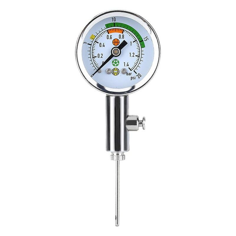 فشارسنج باد توپ مدل EF-1080-C | BAROMETER |  استیل | اورجینال