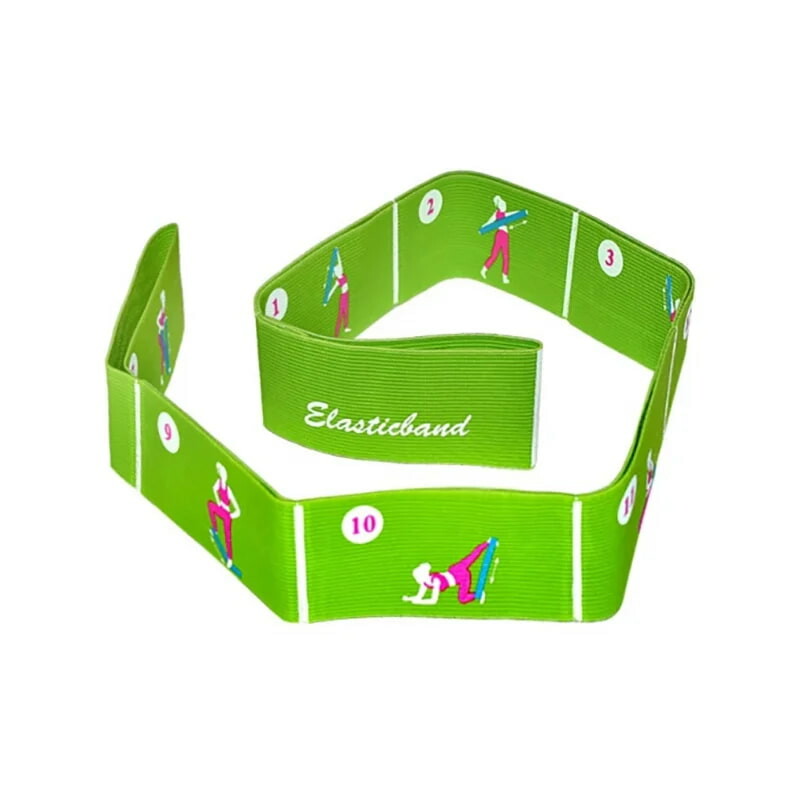 کش ایروبیک CLX یوگا مگافیتنس مدل MF-1800-C | قدرت سبک | اورجینال | سبز