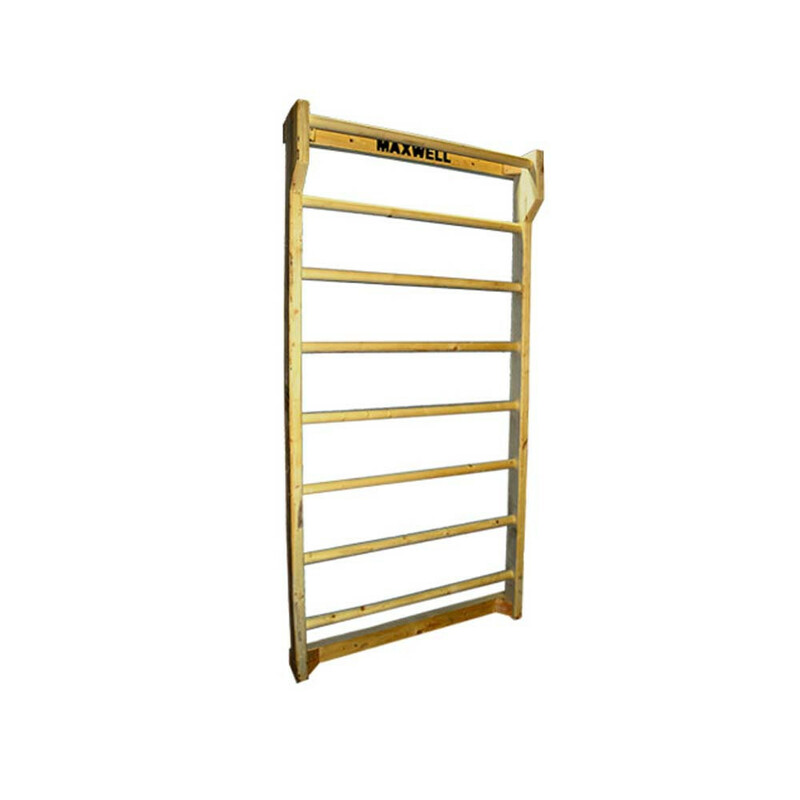 نردبان سوئدی چوبی 13 پله مکس ول | ارگونومی | درجه 1