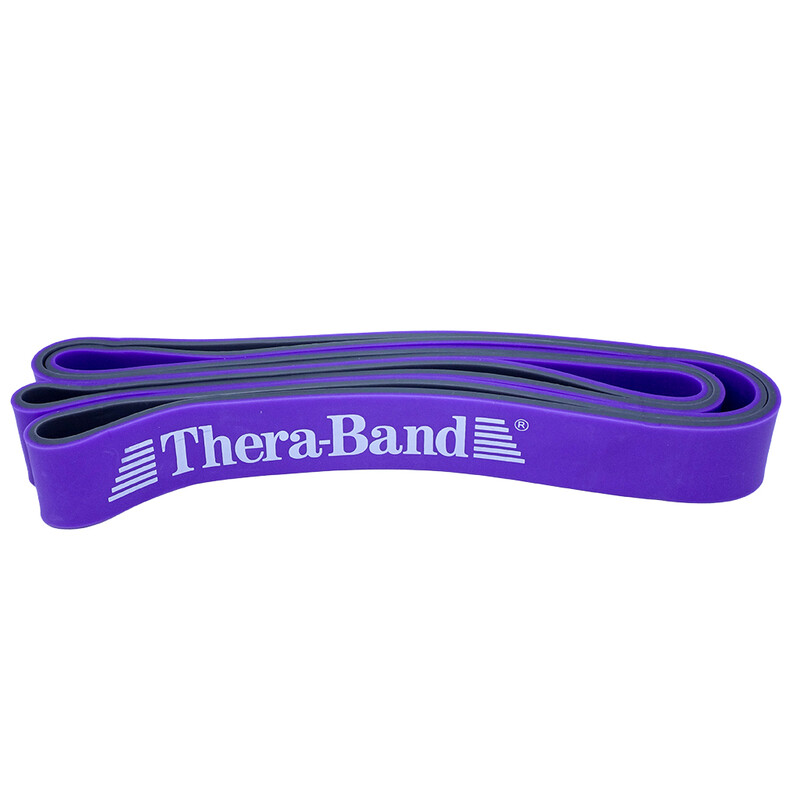 کش بدنسازی پاورباند تراباند 32 میلیمتر | دورو | بنفش