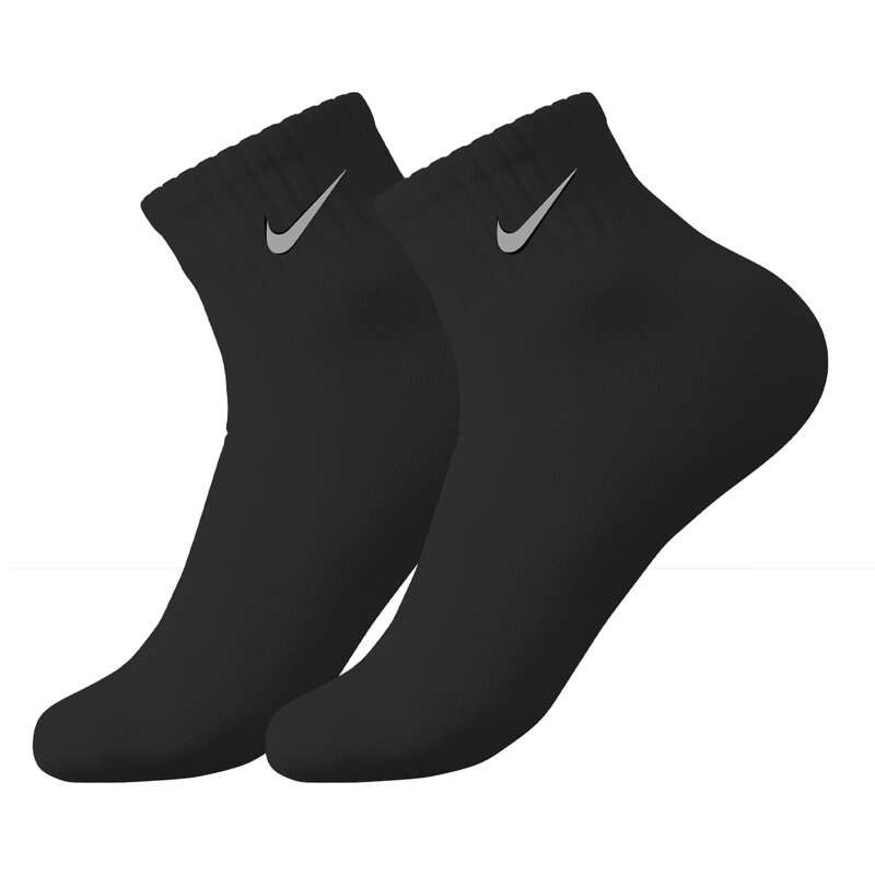 جوراب ورزشی کوتاه مچی نایکی مدل NSC-1350 | مشکی