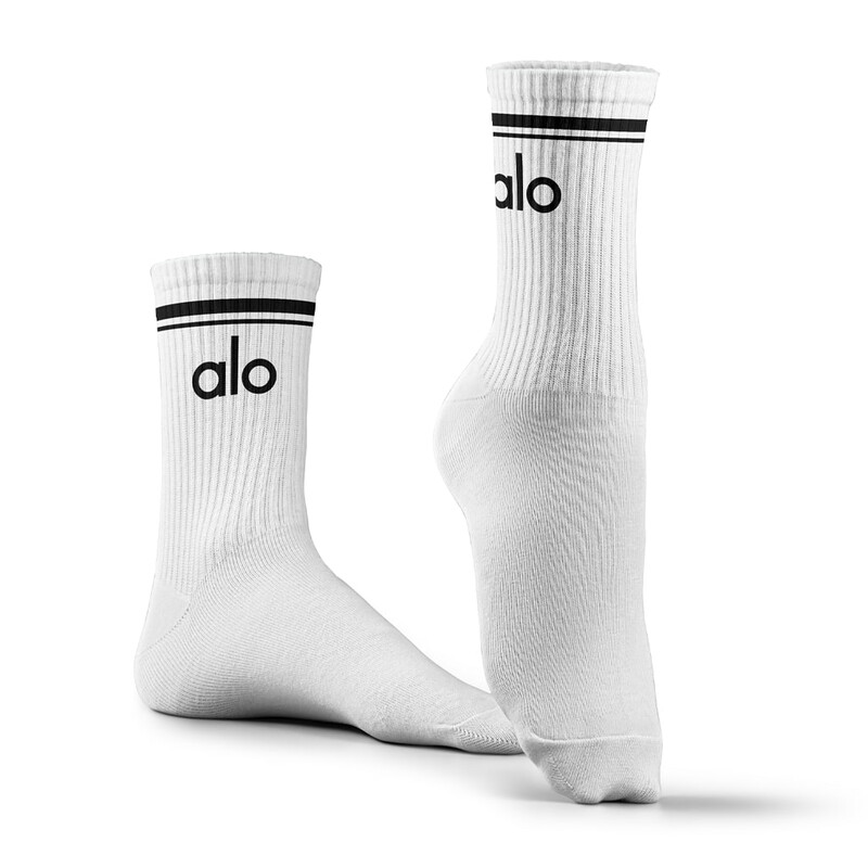 جوراب ورزشی ساق بلند ALO مدل ALO100 | سفید