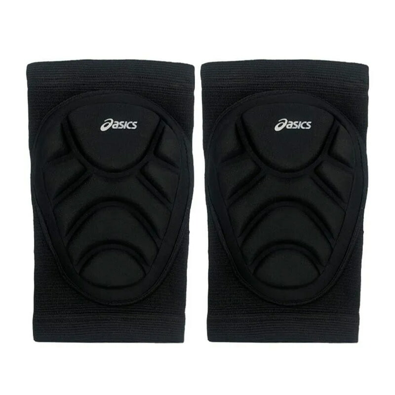 زانوبند والیبال جفتی اسیکس مدل لاک پشتی | asics | وارداتی | مشکی