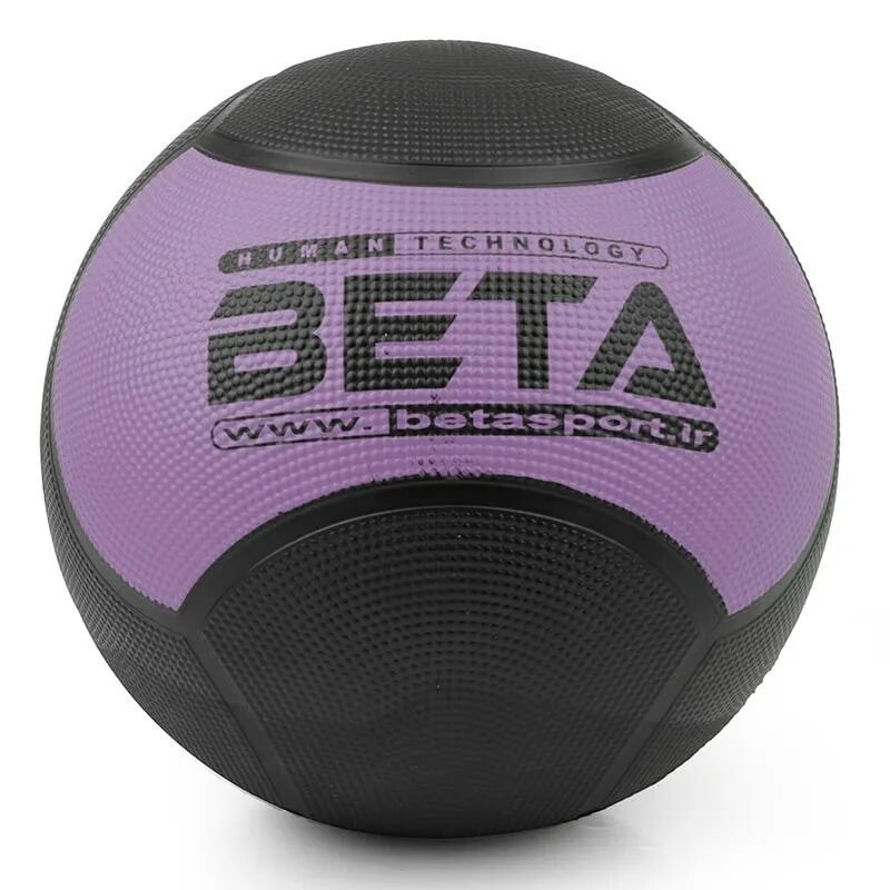 توپ مدیسن بال بدنسازی 5 کیلویی بتا | مشکی/بنفش