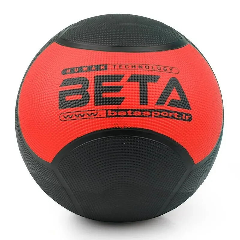 توپ مدیسن بال بدنسازی 4 کیلویی بتا | مشکی/قرمز