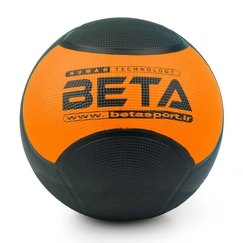 توپ مدیسن بال بدنسازی 1 کیلویی بتا | مشکی/نارنجی