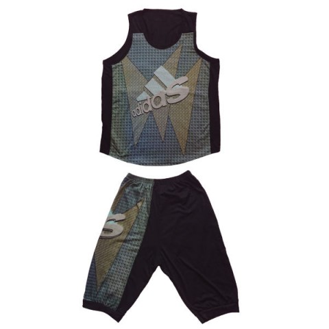 ست تاپ و شلوارک ورزشی مردانه کد adidas | A8