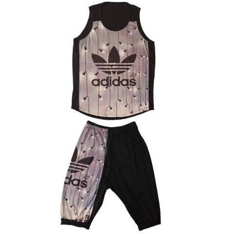 ست تاپ و شلوارک ورزشی مردانه کد adidas | A13