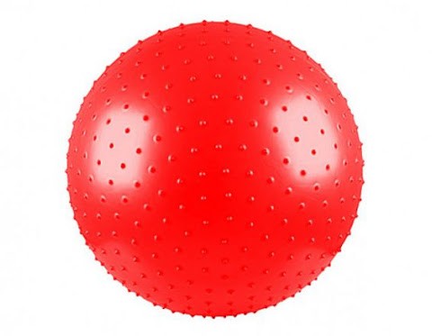 توپ پیلاتس عاج دار مدل Aerobic Ball قطر 25 سانتی متر سایز S رنگ قرمز