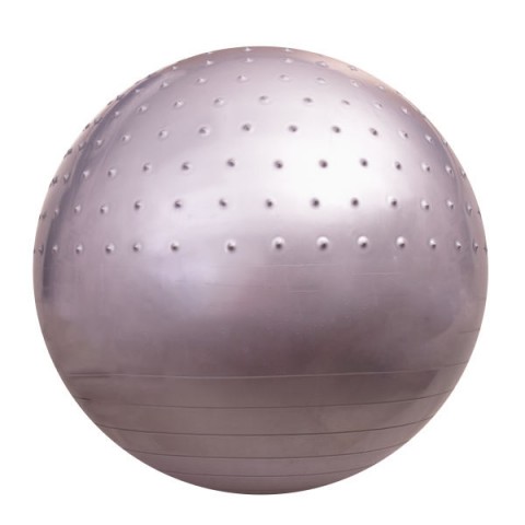 توپ بدنسازی نیم خار GYM BALL رنگ طوسی قطر 75cm
