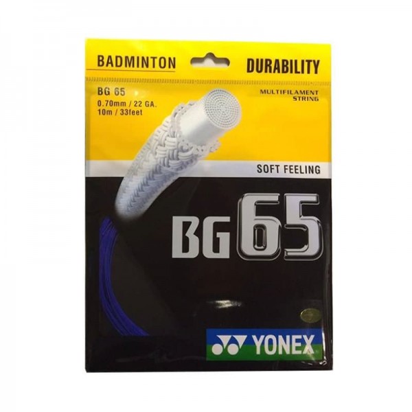 زه راکت بدمینتون یونکس مدل BG 65 | آبی