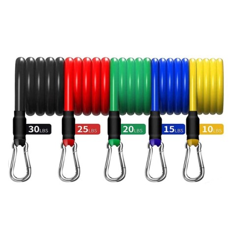 کش 5 رشته بدنسازی مدل سی ایکس ((قلاب فولادی و بزرگ))