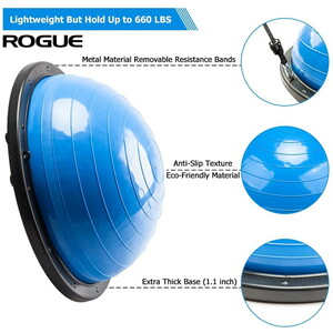 بوسوبال تناسب اندام روگ مدل ROUGE BOSU® Home Balance Trainer | طوسی