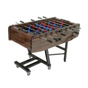 میز فوتبال دستی چرخ دار مدل ST12 | قهوه ای | درجه 1 | بهترین کیفیت