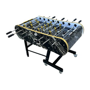 میز فوتبال دستی مدل کف MDF تاشو ST22 | مشکی | درجه 1 | بهترین کیفیت