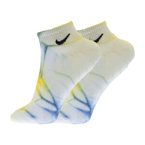 جوراب ورزشی مچی آبرنگی نایکی مدل NIKE SOCKS FREE-2025 | آبرنگی/زرد