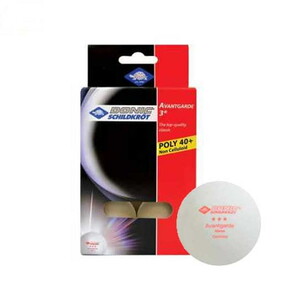 توپ پینگ پنگ دونیک شیلدکروت مدل *Avantgarde 3 | سفید | اورجینال