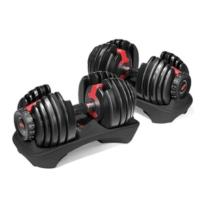 دمبل متغیر حرفه ای طرح بوفلکس مدل BowFlex SelectTech dumbbell BF552i | مستر کوالیتی