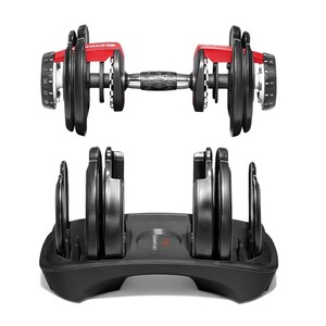 دمبل متغیر حرفه ای طرح بوفلکس مدل BowFlex SelectTech dumbbell BF552i | مستر کوالیتی