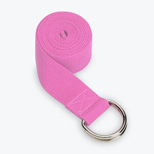 کمربند حرفه ای بدنسازی یوگا Yoga Straps | وارداتی | صورتی