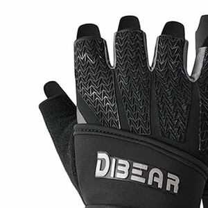 دستکش بدنسازی DIBEAR مدل professional2024 (اورجینال) | مشکی
