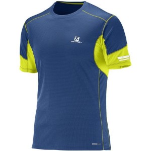 تی شرت مردانه سالومون مدل Agile SS TEE M Midnight