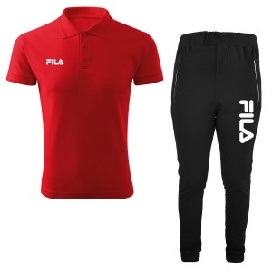 ست پولوشرت و شلوار فیلا مردانه کد Fila/ SL748