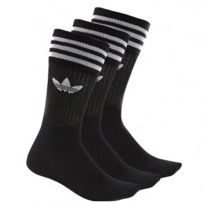 جوراب نخی نیم ساق بزرگسال بسته 3 عددی Solid - آدیداس