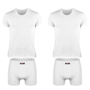 ست لباس زیر مردانه کیان تن پوش مدل Classic W مجموعه 2 عددی