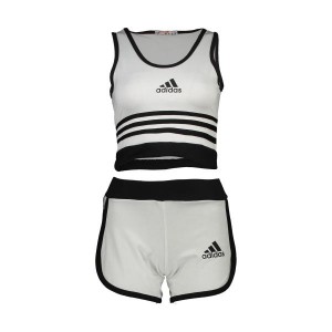 ست نیم تنه و شلوارک زنانه آدیداس کد M111