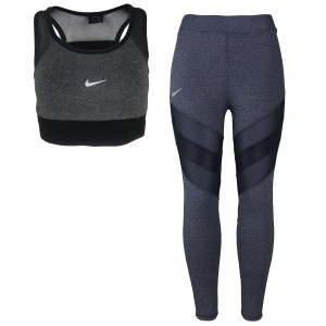 ست نیم تنه و لگینگ ورزشی زنانه NIKE کد U444