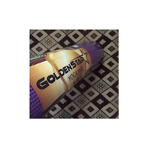 مت یوگا Golden Star ضخامت 8 میلی متر رنگ بنفش