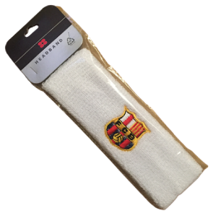 هدبند حوله ای NIKE مدل بارسلونا رنگ سفید