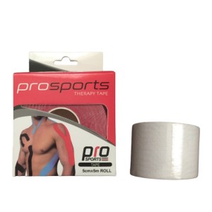 نوار چسب کینزیولوژی تیپ اورجینال برند PRO رنگ سفید