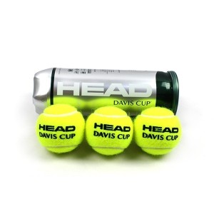 بسته 3تایی توپ تنیس Head مدل Davis Cup