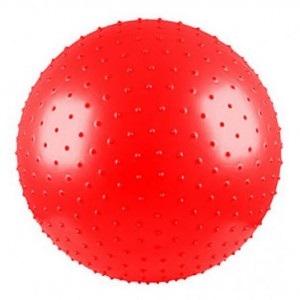 توپ پیلاتس عاج دار مدل Aerobic Ball قطر 25 سانتی متر سایز S رنگ قرمز