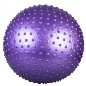 توپ پیلاتس عاج دار مدل Aerobic Ball قطر 25 سانتی متر سایز S رنگ بنفش