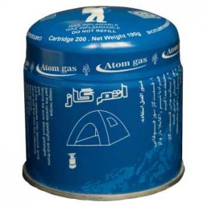 کپسول گاز اتم گاز مدل طارم 190 گرمی