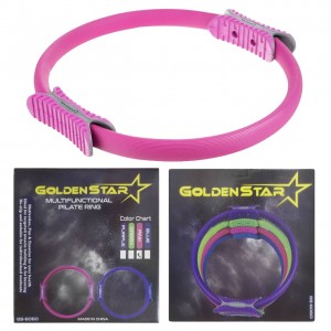 حلقه پیلاتس (رینگ یوگا) مدل GOLDEN STAR رنگ صورتی