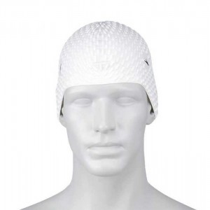 کلاه شنای اسپیدو مدل SILICONE CAP رنگ سفید